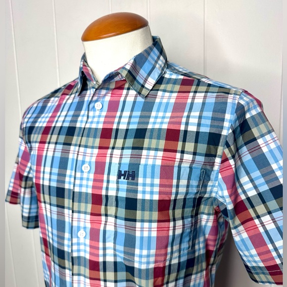 Helly Hansen Fjord Qd Lightweight Plaid Shirt - Picture 4 of 10